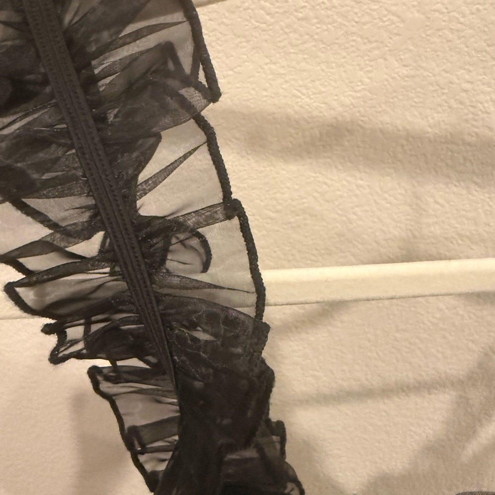 Lulu's Black Ruffled Dress - Picture 6 of 6